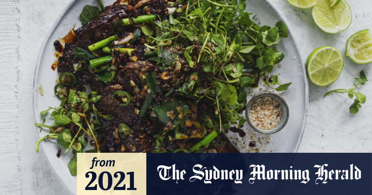 Karen Martini recipe Vietnamese beef stirfry with spring onion, green